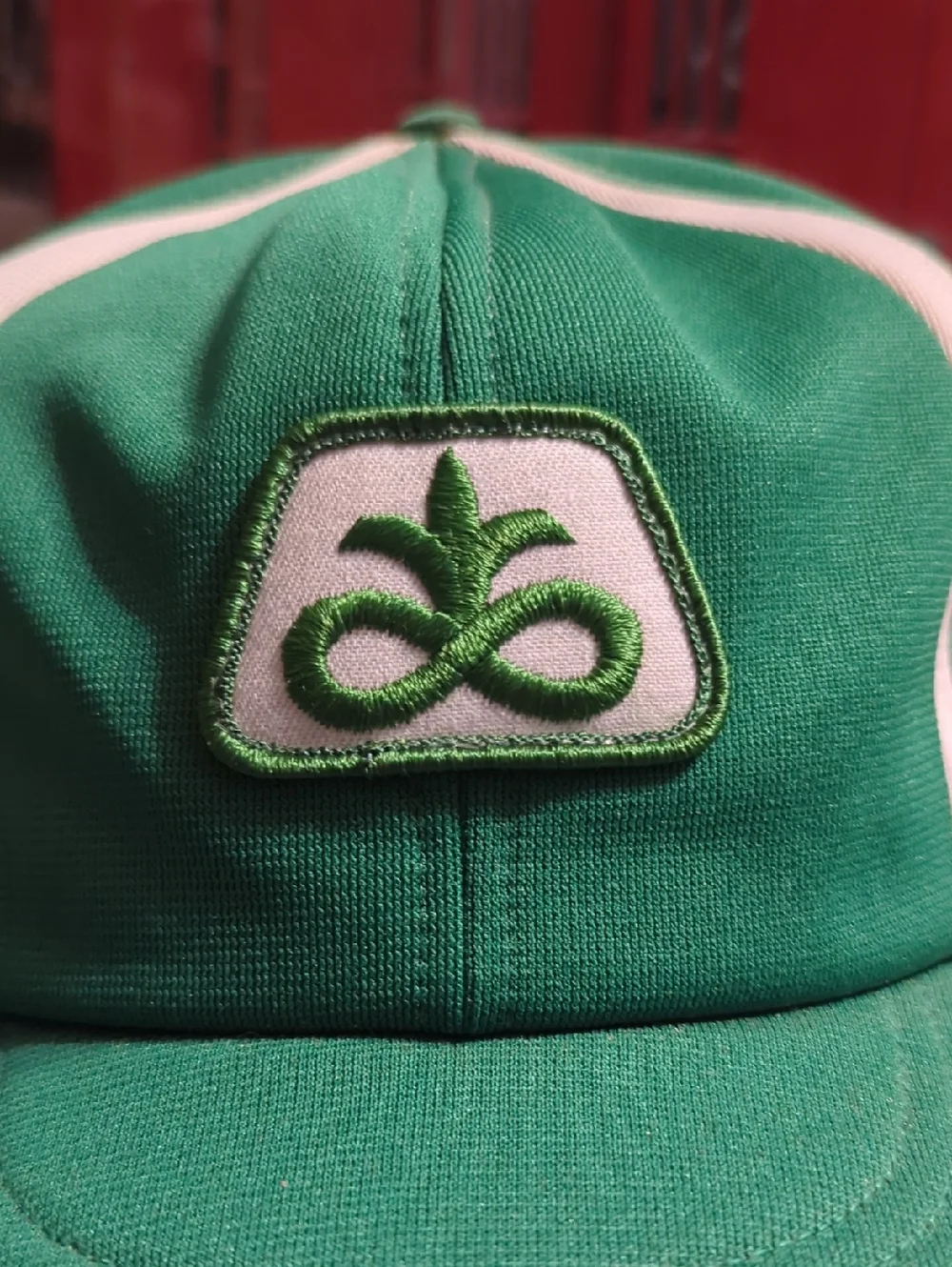 Vintage USA MADE Pioneer Farm Seed AG Trucker Hat Snapback Cap‎ NOS NWOT